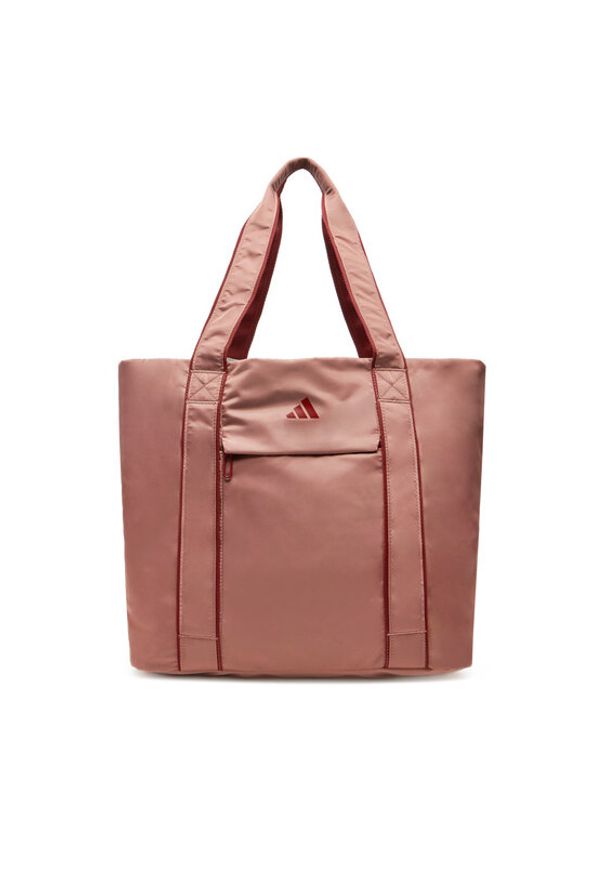 Adidas - adidas Torebka Yoga Tote JG5778 Różowy. Kolor: różowy. Materiał: materiał