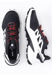 salomon - Buty do biegów w terenie męskie SALOMON SUPERCROSS 4. Zapięcie: sznurówki. Kolor: biały. Materiał: guma, tkanina, nylon, materiał. Szerokość cholewki: normalna. Technologia: Gore-Tex. Wzór: geometria, jodełka. Sezon: lato. Sport: bieganie #3