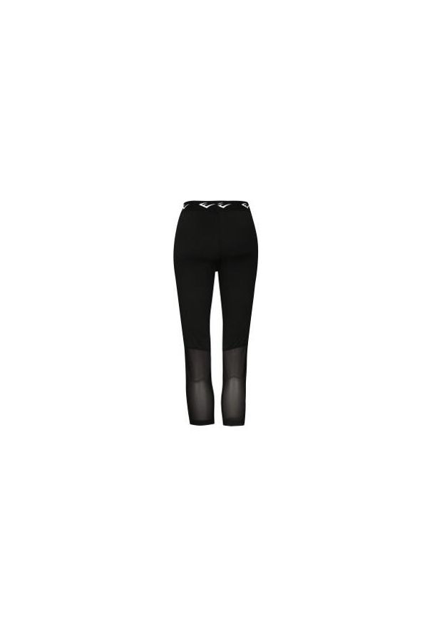EVERLAST - Legginsy damskie Everlast Leonard 7/8. Kolor: czarny, żółty, wielokolorowy. Sport: fitness, joga i pilates