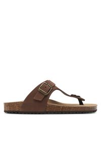 Geox Japonki D Brionia D35LSK00032C6009 Brązowy. Kolor: brązowy. Materiał: skóra, nubuk #1