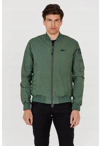 Aeronautica Militare - AERONAUTICA MILITARE Męska zielona bomberka, Rozmiar 50. Kolor: zielony #1