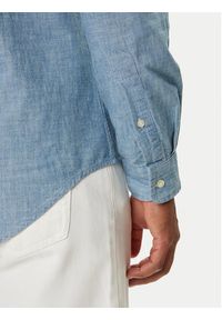 Polo Ralph Lauren Koszula Core Replen 710548538 Niebieski Slim Fit. Typ kołnierza: polo. Kolor: niebieski. Materiał: bawełna #3