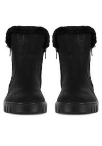 Rieker Botki Y3481-00 Czarny. Kolor: czarny. Materiał: materiał #7