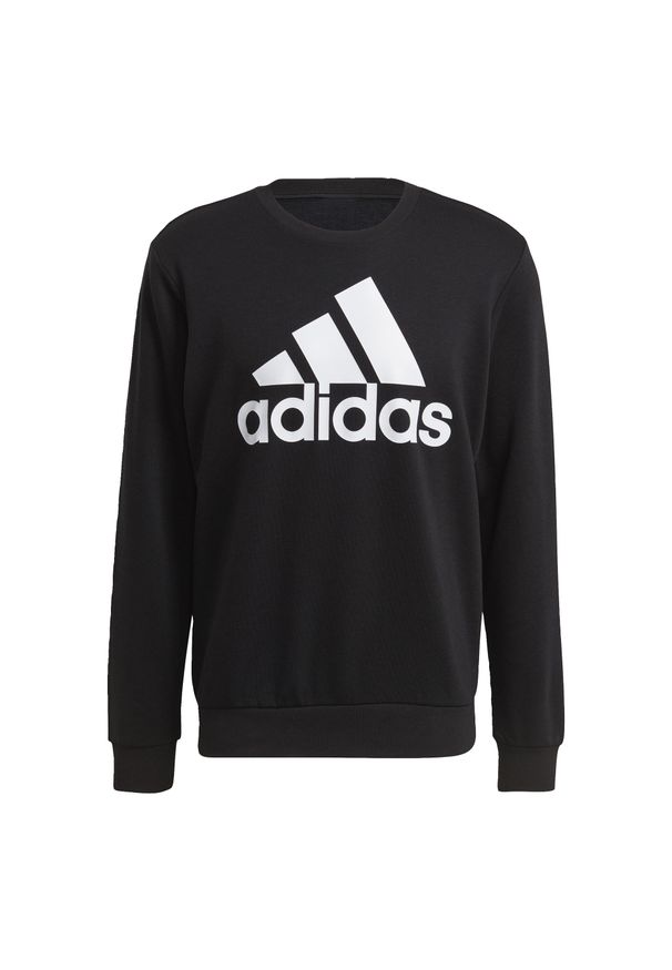 Adidas - Bluza męska adidas Essentials Sweatshirt. Kolor: czarny, wielokolorowy, biały