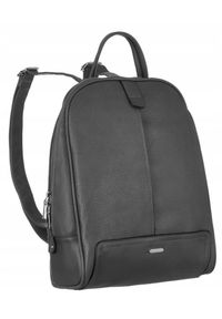 ROVICKY - Plecak damski Rovicky R-PL-6014 szary. Kolor: szary. Styl: casual, elegancki