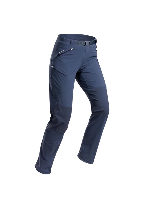 quechua - Spodnie turystyczne damskie Quechua MH500. Materiał: poliamid, materiał, elastan