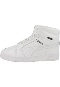 Buty do chodzenia męskie Puma Slipstream Mid. Zapięcie: sznurówki. Kolor: biały. Materiał: materiał, tkanina, syntetyk. Szerokość cholewki: normalna. Sport: turystyka piesza
