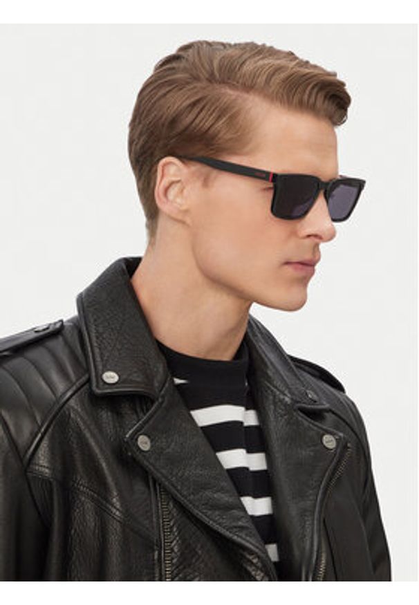 Hugo - HUGO Okulary przeciwsłoneczne 1392/S 208798 Czarny. Kolor: czarny