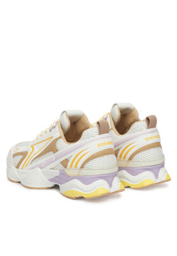 Steve Madden Sneakersy Speedster-E SM19000122 Biały. Kolor: biały. Materiał: materiał