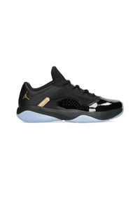 Buty do chodzenia męskie Nike Air Jordan 11. Zapięcie: sznurówki. Kolor: czarny. Materiał: guma, skóra, tkanina, materiał, syntetyk. Szerokość cholewki: normalna. Model: Nike Air Jordan. Sport: turystyka piesza