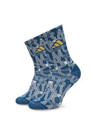 Adidas - adidas Skarpety długie KA9946 Niebieski. Kolor: niebieski. Materiał: bawełna #3