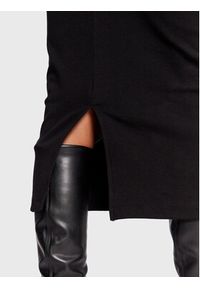 Gina Tricot Spódnica ołówkowa Matilda 17621 Czarny Slim Fit. Kolor: czarny. Materiał: bawełna #5