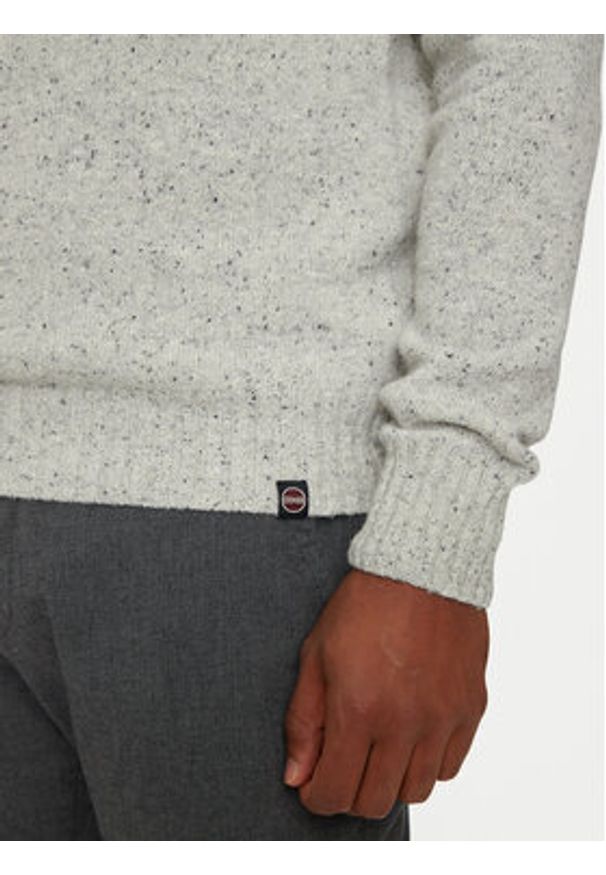 Colmar Sweter 4402 6YQ Szary Regular Fit. Kolor: szary. Materiał: wełna