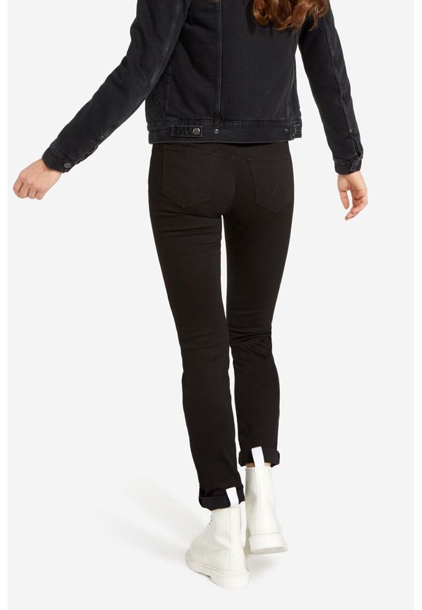 Wrangler - WRANGLER SLIM DAMSKIE SPODNIE JEANSOWE RINSEWASH W28LLX023 112128415