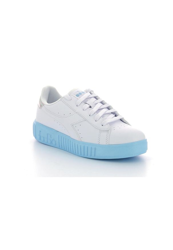 Diadora - Trampki dziewczęce DIADORA GAME STEP GS. Kolor: biały. Sport: turystyka piesza