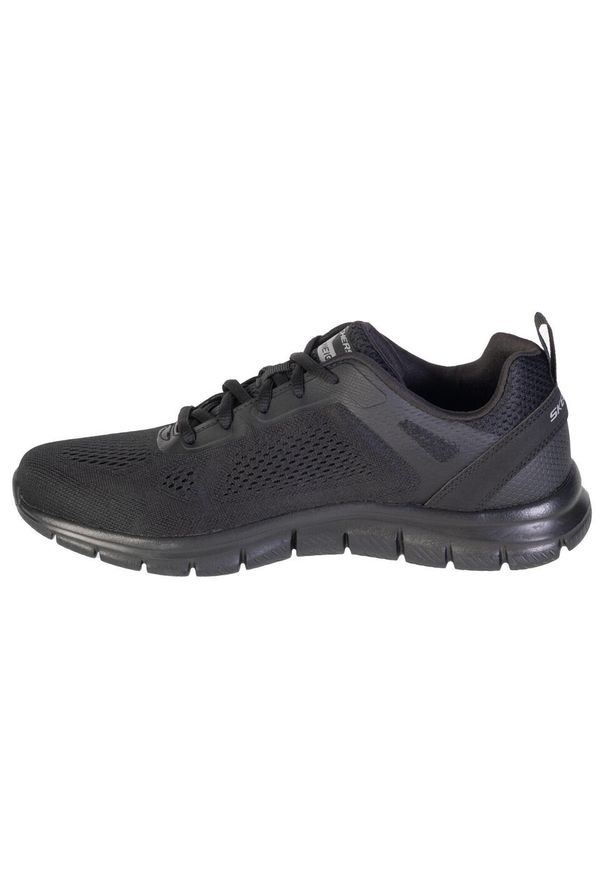 skechers - Buty do biegania męskie Skechers 232698BBK. Zapięcie: sznurówki. Kolor: czarny. Materiał: guma, materiał, syntetyk. Szerokość cholewki: normalna