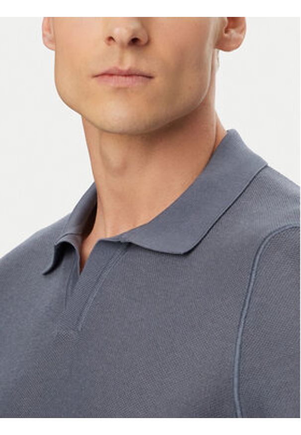 BOSS Polo H-Narciso 50560483 Niebieski Regular Fit. Typ kołnierza: polo. Kolor: niebieski. Materiał: bawełna