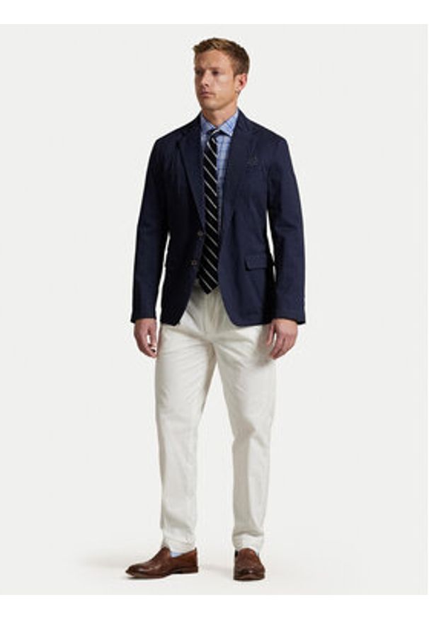 Polo Ralph Lauren Koszula 710966474001 Niebieski Classic Fit. Typ kołnierza: polo. Kolor: niebieski. Materiał: bawełna