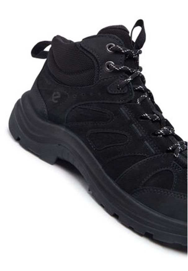 ecco - ECCO Trekkingi Offroad W 82241351052 Czarny. Kolor: czarny. Materiał: skóra, nubuk