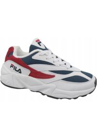 Buty do chodzenia damskie Fila 94 Wmn Low. Kolor: czerwony, wielokolorowy. Materiał: materiał, syntetyk, tkanina. Sport: turystyka piesza