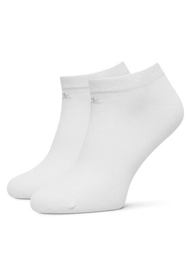Calvin Klein Skarpety krótkie 701234369 Biały. Kolor: biały. Materiał: bawełna