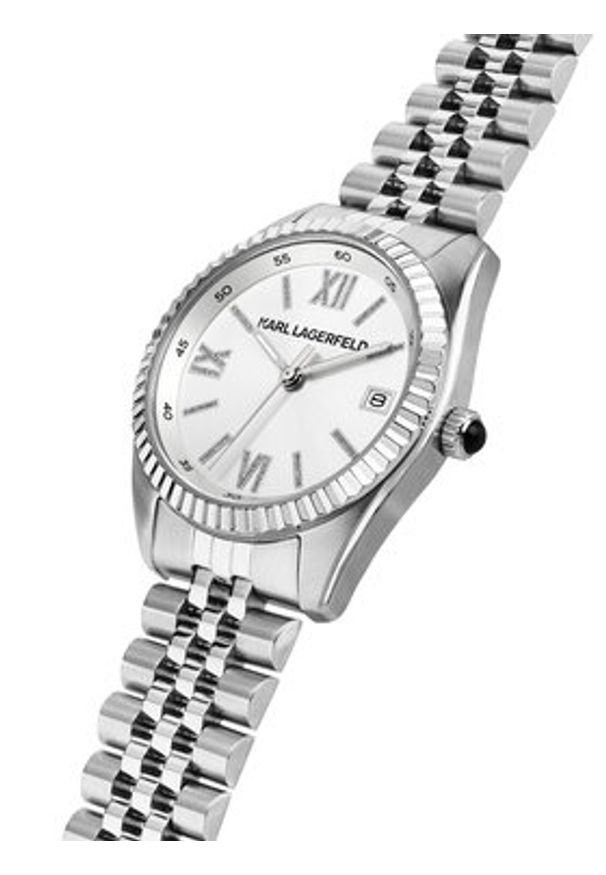 Karl Lagerfeld - KARL LAGERFELD Zegarek R0553108509 Srebrny. Kolor: srebrny