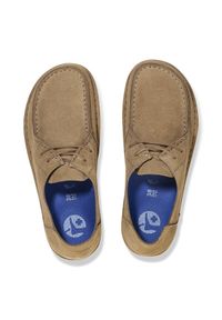 Birkenstock - Półbuty męskie BIRKENSTOCK Utti Lace Suede Leather. Okazja: na co dzień, na spacer, do pracy. Kolor: brązowy. Styl: casual #6