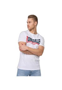 Koszulka Lonsdale Two Tone. Kolor: biały. Materiał: bawełna, dzianina #1