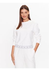 Guess Bluza O3YQ01 KBS91 Biały Regular Fit. Kolor: biały. Materiał: bawełna #1