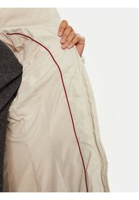 Tommy Jeans Płaszcz zimowy Essential DW0DW18864 Écru Slim Fit. Materiał: syntetyk. Sezon: zima #7