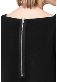 Tom Tailor - TOM TAILOR O-SHAPE DRESS DAMSKA SUKIENKA 5018496.00.75 COL. 2999. Długość rękawa: krótki rękaw. Typ sukienki: proste. Styl: klasyczny, elegancki