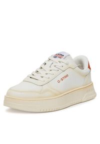 G-Star RAW - G-Star Raw Sneakersy V5-10505 Biały. Kolor: biały. Materiał: skóra #6