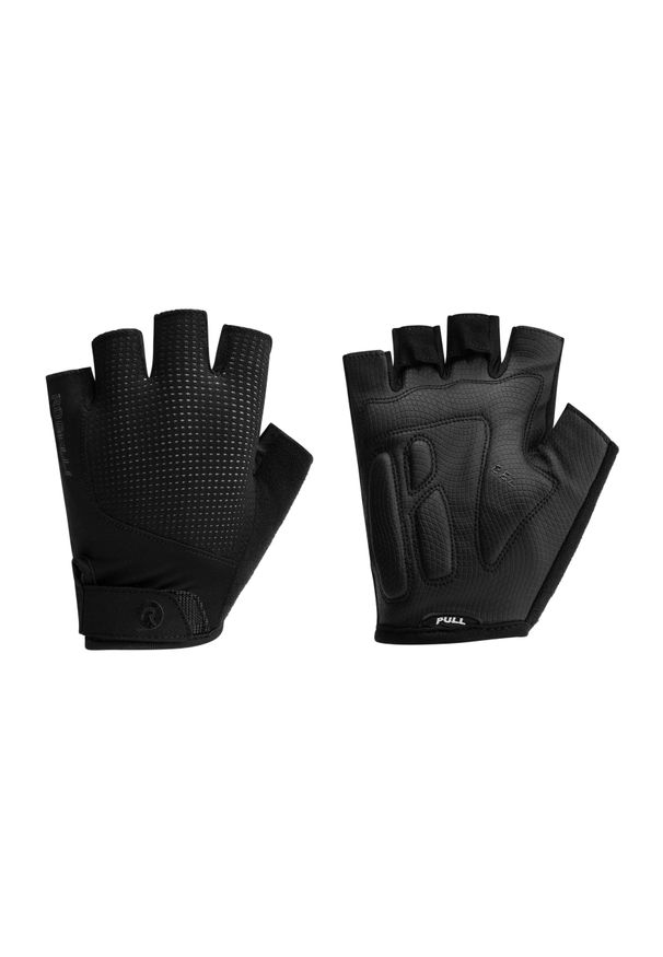 ROGELLI - Rękawiczki rowerowe damskie Rogelli Essential. Kolor: czarny. Sezon: lato. Sport: kolarstwo