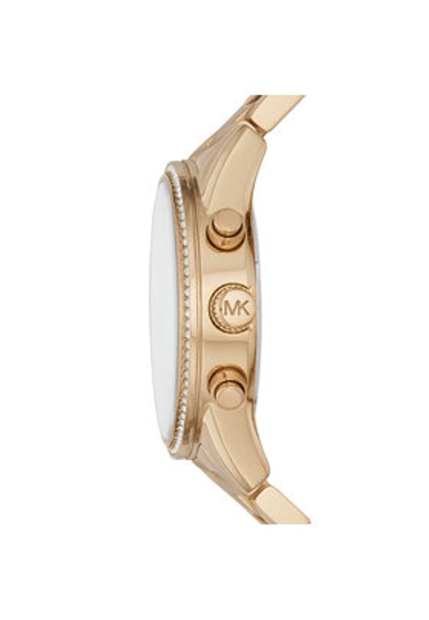 Michael Kors Zegarek Ritz MK6356 Złoty. Kolor: złoty