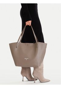 Patrizia Pepe Torebka Borsa 2B0130/L148-B744 Brązowy. Kolor: brązowy. Materiał: skórzane #1