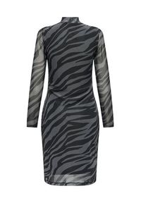 only - ONLY Sukienka codzienna Erica 15355845 Szary Regular Fit. Okazja: na co dzień. Kolor: szary. Materiał: syntetyk. Typ sukienki: proste. Styl: casual #4