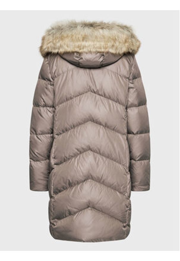 Calvin Klein Curve Kurtka puchowa Essential K20K205144 Brązowy Regular Fit. Kolor: brązowy. Materiał: syntetyk