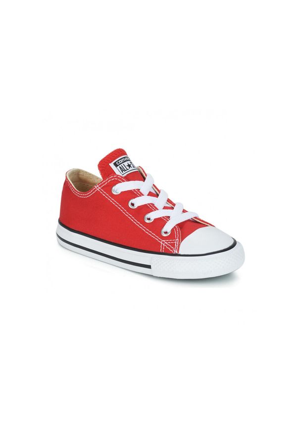 Converse - Buty trampki dziecięce CONVERSE ALL STAR niskie. Kolor: czerwony. Model: Converse All Star. Sport: turystyka piesza