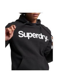 Bluza męska Superdry CL Hood. Kolor: czarny. Materiał: bawełna, poliester
