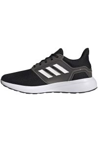 Adidas - Buty do biegania adidas EQ19 Run M GY4719 czarne. Zapięcie: sznurówki. Kolor: czarny. Materiał: guma, materiał. Szerokość cholewki: normalna. Model: Adidas Cloudfoam. Sport: bieganie #8