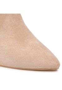 DeeZee Kozaki ZALSQ900-2 Beżowy. Kolor: beżowy. Materiał: materiał #2