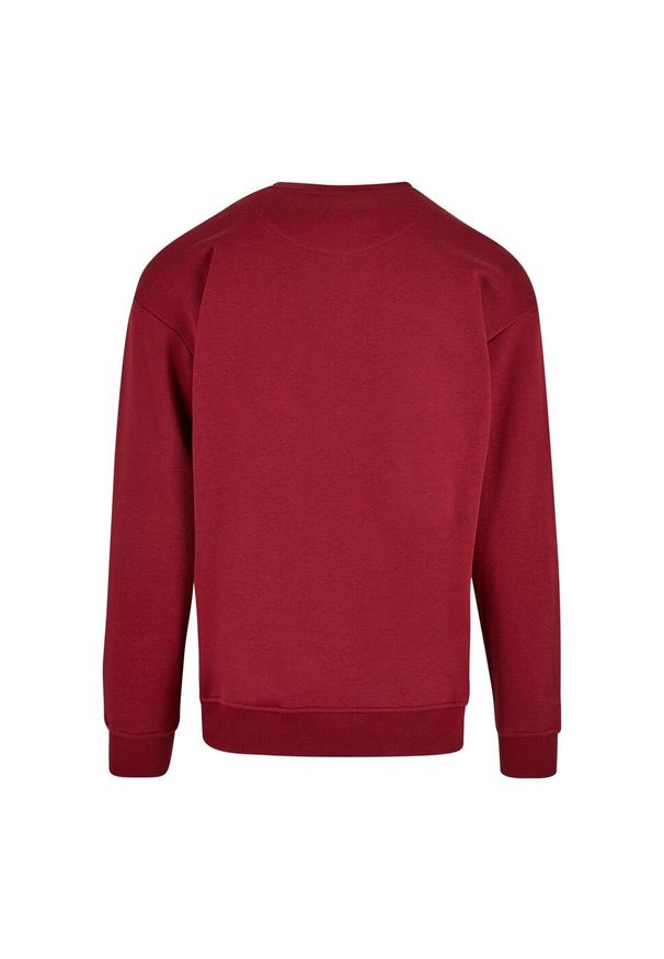 BUILD YOUR BRAND - Bluza Z Okrągłym Dekoltem Unisex Dla Dorosłych. Kolor: czerwony, wielokolorowy, brązowy