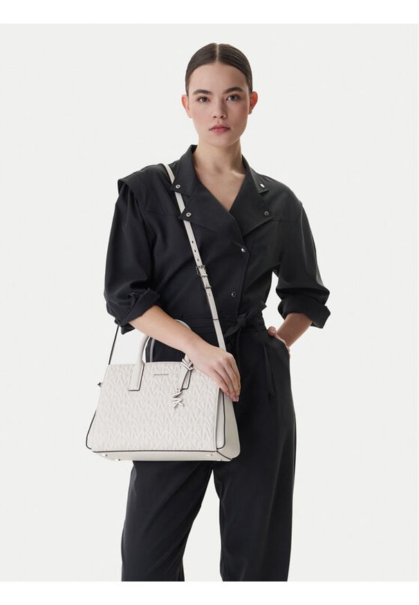 MICHAEL Michael Kors Torebka 30R6S9IS2T Biały. Kolor: biały. Materiał: skórzane