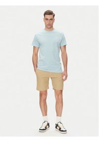 INDICODE T-Shirt Kloge 40-915 Niebieski Regular Fit. Kolor: niebieski. Materiał: bawełna