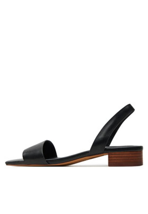 Aldo Sandały Dorenna 13578728 Czarny. Kolor: czarny. Materiał: skóra