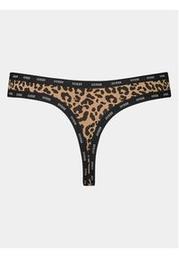 Guess Komplet 3 par stringów O4GG23 K6YW1 Brązowy. Kolor: brązowy. Materiał: bawełna #3