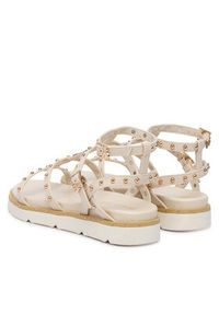 Patrizia Pepe Sandały PPJ398.02 Kremowy. Kolor: kremowy. Materiał: skóra #6