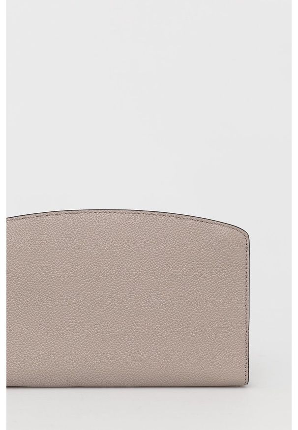 Kate Spade - Kopertówka skórzana. Kolor: czarny. Materiał: skórzane. Rodzaj torebki: na ramię
