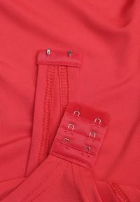 Renee - Czerwone Body Glorya. Kolor: czerwony. Długość rękawa: długi rękaw. Długość: długie. Styl: klasyczny #8