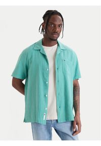 Tommy Jeans Koszula DM0DM23058 Zielony Regular Fit. Kolor: zielony. Materiał: bawełna #1